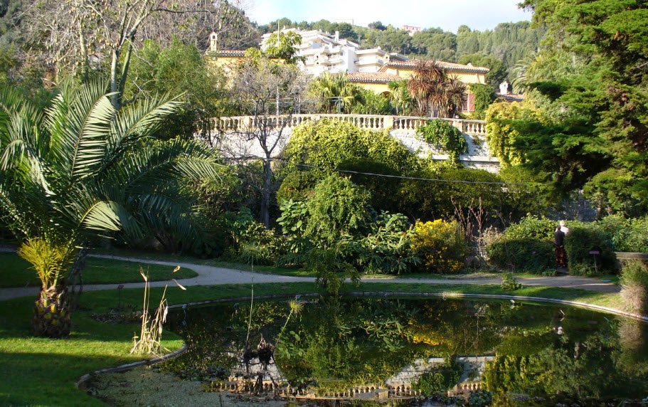 Jardin botanique Val Rahmeh-Menton, Menton, France, France